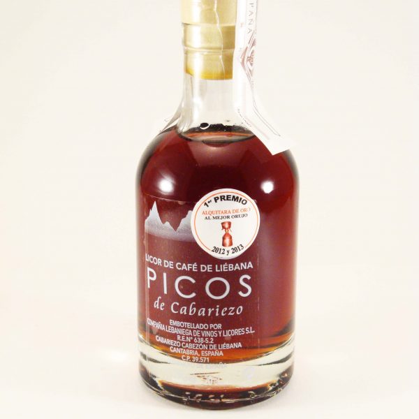 Frasca 20 cl Licor de café Pico Cabariezo