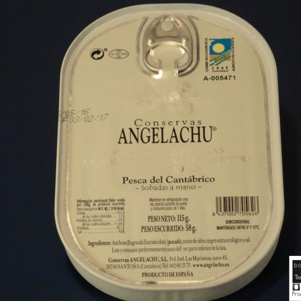 Anchoa Hansa Angelachu ecológica