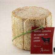 Queso de leche cruda de cabra