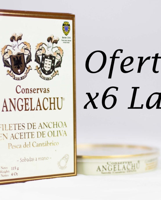 Pack 6 Latas de anchoa doble 00