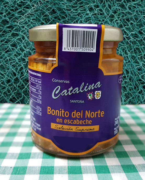 Tronco de Bonito del Norte en escabeche Catalina